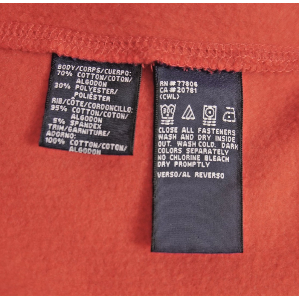 Vintage Tommy Hilfiger Men’s L Quarter Zip Big Logo Colorblock Sweatshirt - Picture 8 of 9